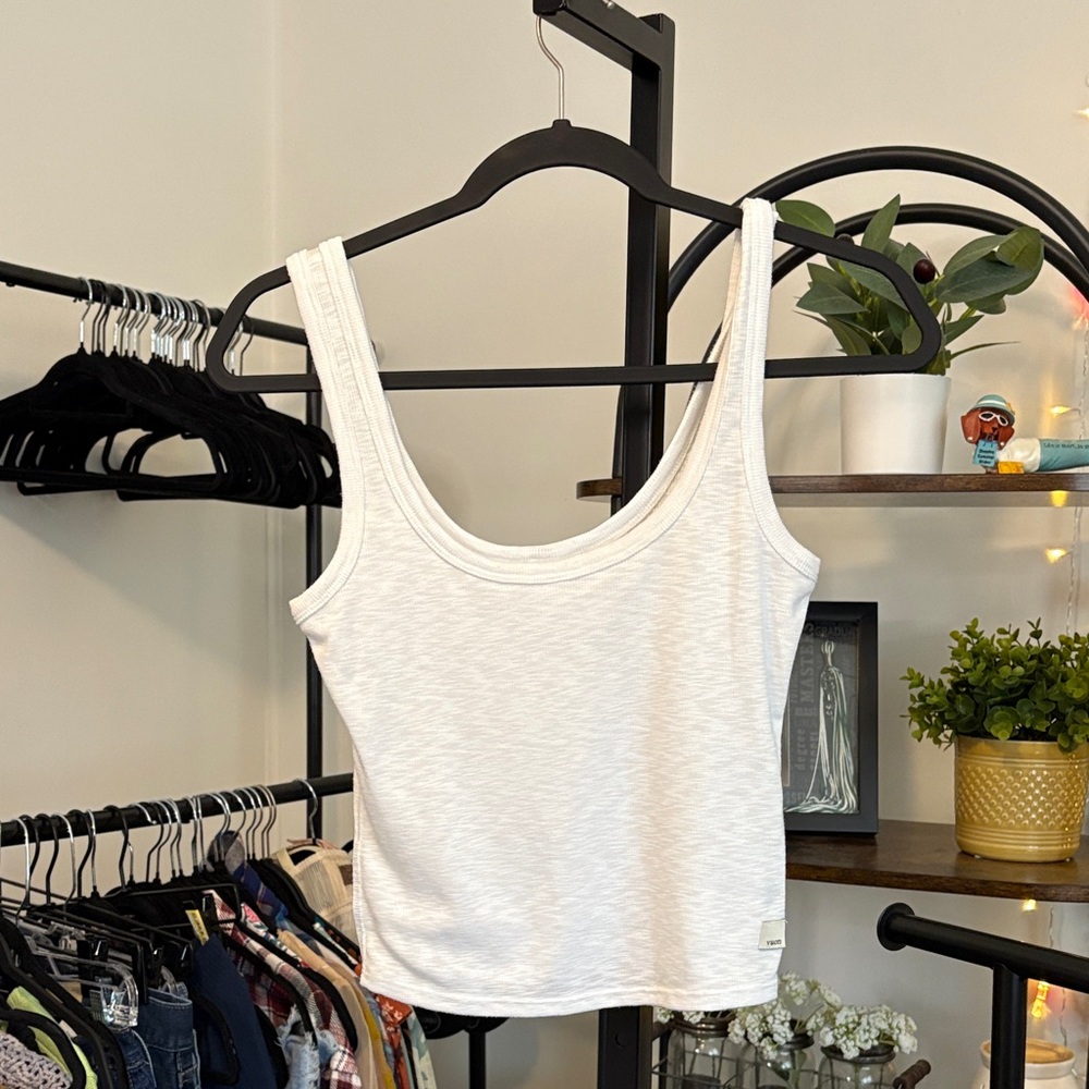 Vuori White Tank Top
